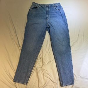 ASOS high rise mom jeans 34x34